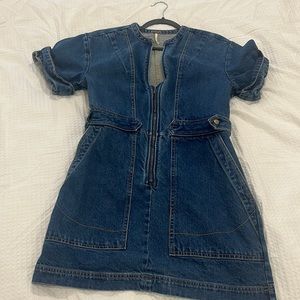 Free People jean dress